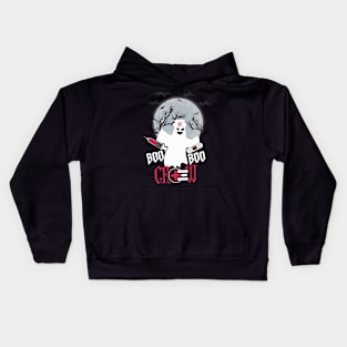 Halloween Nurse Boo Boo Crew graphic Kids Hoodie